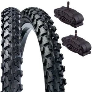 2 MTB ABDECKUNGEN 26 X 1.90 + VENTILKAMMERN AMERIKA REIFEN MOUNTAINBIKE MTB - Bild 1 von 6
