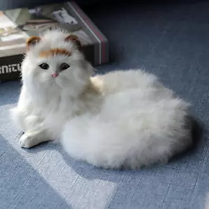 Cat Plush Toy Soft Stuffed Kittens Cute Animal Doll For Girls Boys Kids Cat Gift - Picture 1 of 7