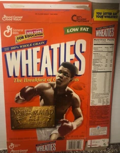 CAJA DE CEREALES MUHAMMAD ALI EL MÁS GRANDE TRIGO - Imagen 1 de 2