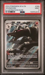 2024 Shrouded Fable Houndoom Illustration Rare #066/064 EN PSA 9 MINT - Bild 1 von 2