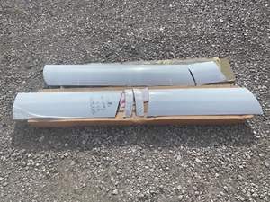 NOS 1995-97 LINCOLN TOWN CAR 6Pc STAINLESS STEEL ROCKER PANEL MOLDING TRIM 8" - Picture 1 of 6