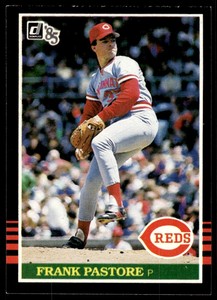 1985 Donruss Frank Pastore Cincinnati Reds #550