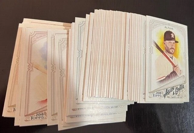 2018 TOPPS ALLEN & GINTER BASE CARD PICK YOUR PLAYER CARD NUMBERS #s 201-300 - Image 1 of 1