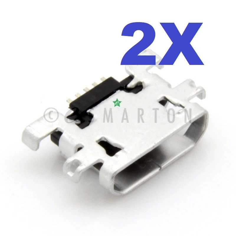 Зарядное устройство USB док-станция порт зарядки 2 шт. Amazon Kindle Fire HD8 SX034QT 7-го поколения 2017 г. - Изображение 1 из 1