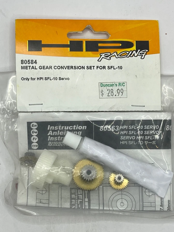 HPI80584 Metal Gear Conversion Set for SFL-10 - Image 1 of 1