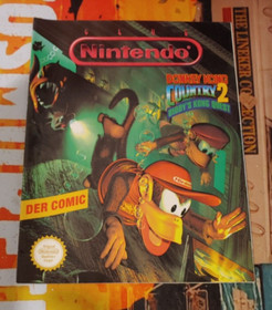 CLUB NINTENDO Donkey Kong Country 2 Diddy Quest Comic (NES, Gameboy, SNES Mag)