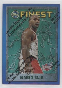 1995-96 Topps Finest Refractor Mario Elie #208