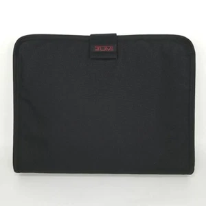 Tumi 14" Czarny balistyczny nylon wyściełany laptop komputer etui torba - Zdjęcie 1 z 11