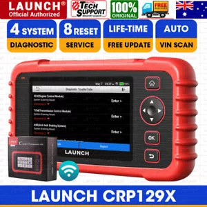 Launch CRP129X Scanner Airbag ABS Diagnostic Scan Tool OBD2 Fault Code Reader - Picture 1 of 12