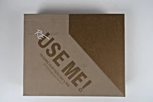 Storage Works Collapsible Storage Bins 3WSR-GY3 Grey Polyester Material 2PC - Picture 1 of 4