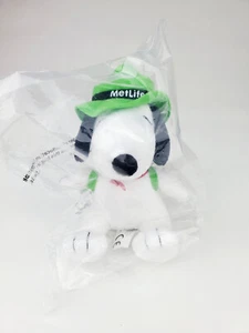 Metlife 2016 Snoopy Ranger Scout Dog Green Hat Backpack Collectible Plush 5" - Picture 1 of 8