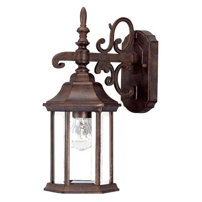 Уличный настенный светильник Lighting 5183BW Madison Burled Walnut - Изображение 1 из 2