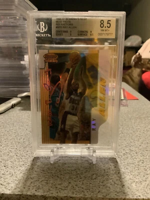 Refractores Ray Allen #BP5 (BGS8,50 RC Bowman's Best Picks 1996-97 súper raros Foto 1 de 2
