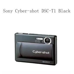 Sony Cyber-shot DSC-T1 5.0MP 3x Optical Zoom CCD Digital Camera -Black - Picture 1 of 6