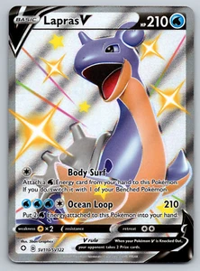 Lapras V SV110/SV122 Shining Fates: Shiny Vault Holo - Picture 1 of 2
