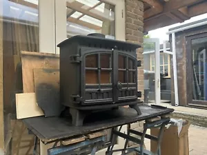 Hunter Herald 8 Stove 8kw, BOILER, MULTIFUEL, (log,wood+burner), DEFRA, πππ - Picture 1 of 10