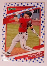 2021 DONRUSS INDEPENDENCE DAY KOLE CALHOUN