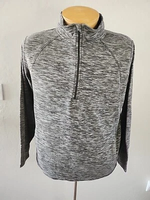 Nuevo con etiquetas Pullover para mujer St. John's Bay 1/2 cremallera gris polar activo talla 2X $32 Foto 1 de 4