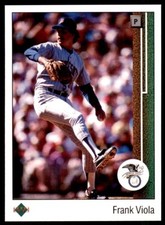 1989 Upper Deck Frank Viola Baseball cards #658