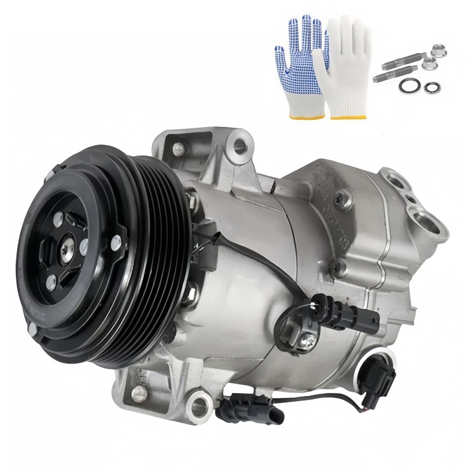 For Chevrolet Cruze L4 1.8L 2012 2013 2014 2015 AC A/C Compressor OE# 13413335 - Изображение 1 из 1