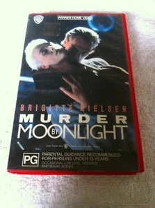 Murder By Moonlight VHS Brigitte Nielsen Warner Brothers ex-rental video tape - Picture 1 of 5
