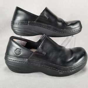 Timberland PRO Clogs Women Size 7.5M Newbury ESD Slip Resistant Work Black 89689 - Picture 1 of 18
