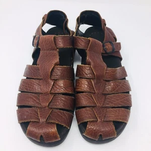 Mephisto Herren Sandalen US 9 Euro 43 Sam Braun Strukturleder Fischer Römer - Bild 1 von 12