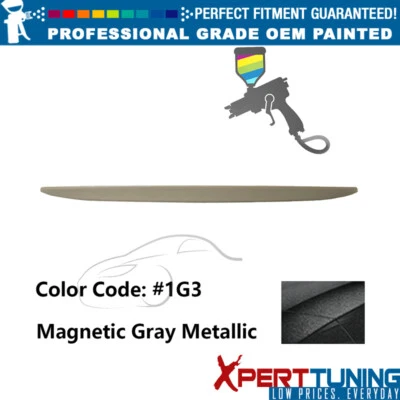 Fits 12-14 Toyota Camry OE Style #1G3 Magnetic Gray Metallic Rear Trunk Spoiler Foto 1 de 4