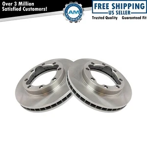 Disc Brake Rotor Front Pair Set for Chevy GMC K3500 Ram 2500 3500 New - Picture 1 of 3