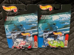 Hot Wheels NASCAR Racing 2 car lot #42 Kenny Irwin Jr, #45 Adam Petty 1/64 Mint - Picture 1 of 3