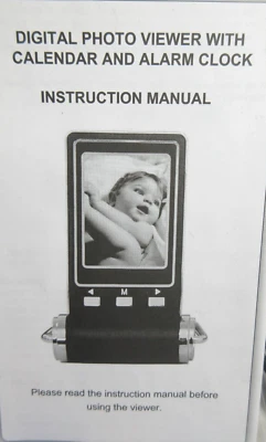 Digital Photo Viewer T301 Samba with Calendar and Alarm Clock Employee Gift DIAL - Image 1 of 4