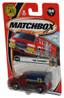 Matchbox Hero City (2001) Fire Flooder Red & Blue Toy Vehicle 54/75