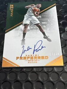 Jabari Parker 2015-16 Panini Preferred Auto /40 #108 Bucks - Picture 1 of 3