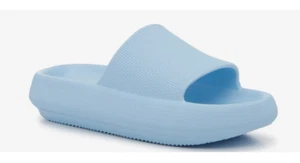 NEW MIX No. 6 Syma Slide Comfort Sandal Womens Foam in Light Blue color W/Box - Picture 1 of 9