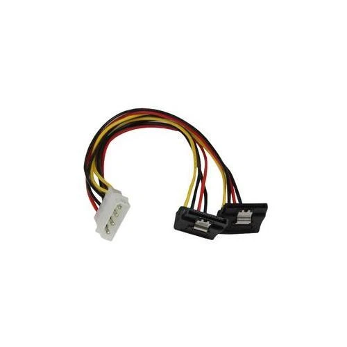 PYO2LP4LSAR Startech Lead , Lp4-2X Right Angled SATA Power - Image 1 of 1
