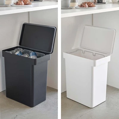 Abfallbehälter Mülleimer Biomülleimer Küche luftdicht trennfähig 25L YAMAZAKI - Bild 1 von 2