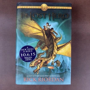 The Heroes of Olympus : The Lost Hero Book One by Rick Riordan Hardcover - Picture 1 of 15
