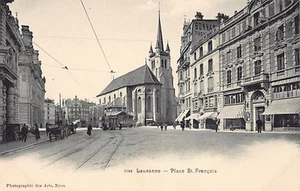 Suisse - LAUSANNE (VD) Place Saint-François - Ed. Photographie des Arts 2084 - Imagen 1 de 2