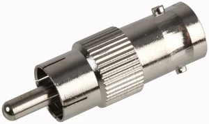 PRO SIGNAL Adattatore BNC Femmina a RCA Maschio in Ottone - Foto 1 di 1