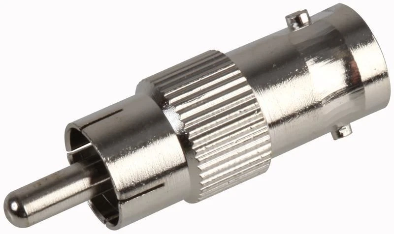 PRO SIGNAL Adattatore BNC Femmina a RCA Maschio in Ottone - Immagine 1 di 1