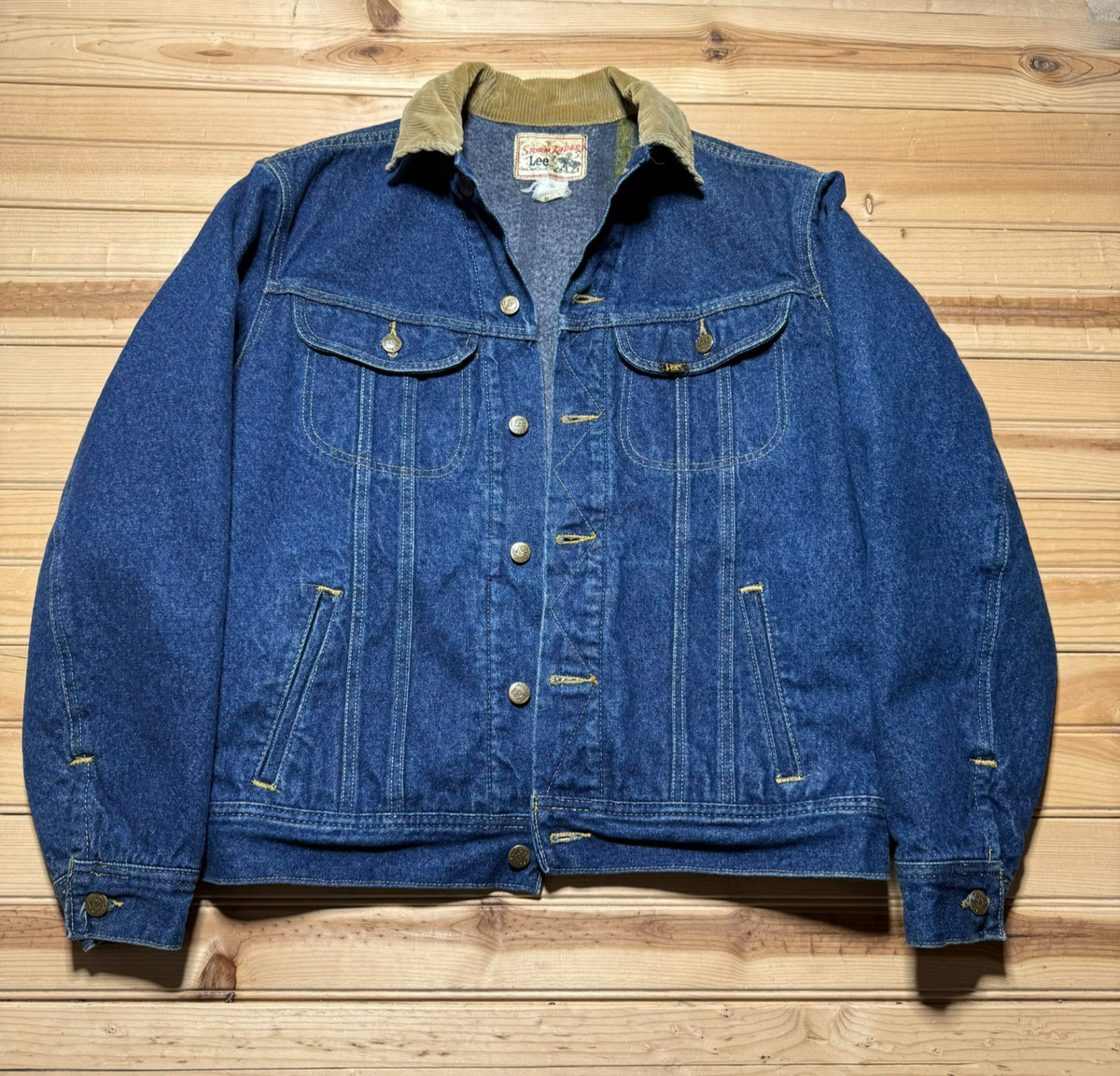lee storm rider jean jacket products for sale | eBay