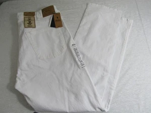 Polo Ralph Lauren Men's 42B x 34 NWT White Denim Hampton Relaxed Jeans New! - Picture 1 of 14