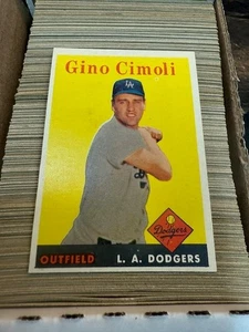 1958 Topps Baseball PARTIAL SET 257/495 DIFFERENT Cards ALL EX+-NM Condition!! - Picture 1 of 2