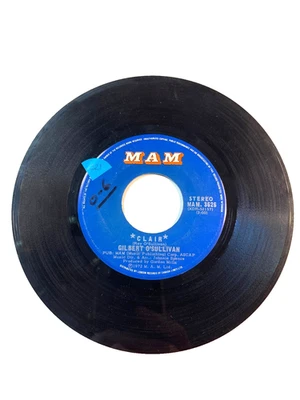 Gilbert O'Sullivan-'Clair' & 'Ooh-wakka-doo-wakka-day' -7" Record -45 RPM (#221) - Image 1 of 2