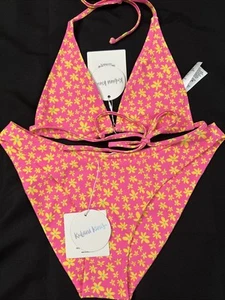 Kulani Kinis Bikini Top & Bottom Berry Blush Size Small NWT - Picture 1 of 13