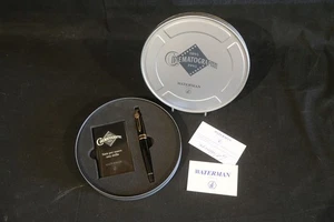 waterman cinematographe 1885 - 1995 edizione limitata nera expert stilografica - Foto 1 di 24