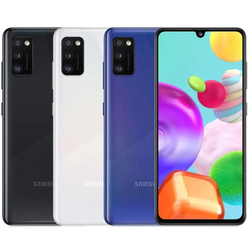 Samsung Galaxy A41 - 64GB - SM-A415F/DS - Dual-Sim - Ohne Simlock - Ohne Vertrag - Bild 1 von 4