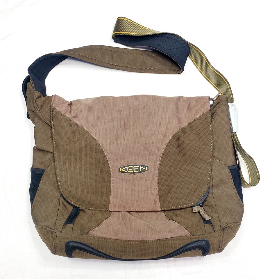 Bandolera Mensajero Keen Laptop Marrón Tostado EXCELENTE Estado Unisex  Foto 1 de 4