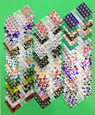 BaggiesSince1987 - Zip Seal Design Bags 12510-S Metallic PRINT 34 OPTION - D-34 - Image 1 of 4