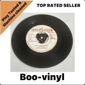 Marcia Griffiths ~ Feel like Jumping 7” Coxsone Reggae Record see Description - Imagen 1 de 6